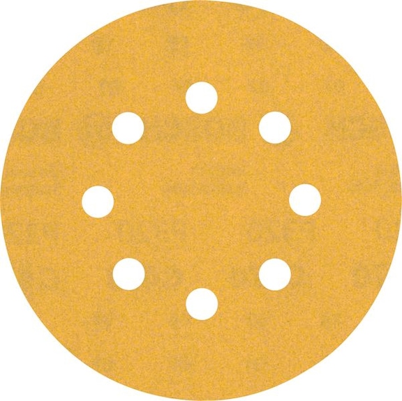 BOSCH C470 Sandpaper with 8 holes 125 mm K 320 50-piece 2608900915 - Abrasive tool made of abrasive on backing