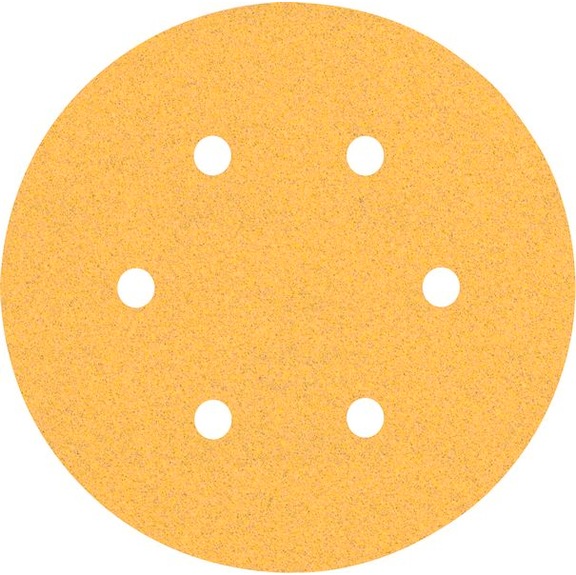 BOSCH C470 Sandpaper with 6 holes 150 mm K 100 50-piece 2608900920 - Abrasive tool made of abrasive on backing