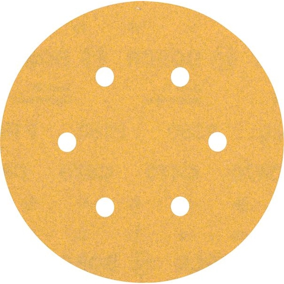 BOSCH C470 Sandpaper with 6 holes 150 mm K 180 50-piece 2608900922 - Abrasive tool made of abrasive on backing