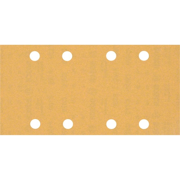 BOSCH Sandpaper C470 8 holes 93x186 mm K 120 50-piece 2608900939 - Abrasive tool made of abrasive on backing