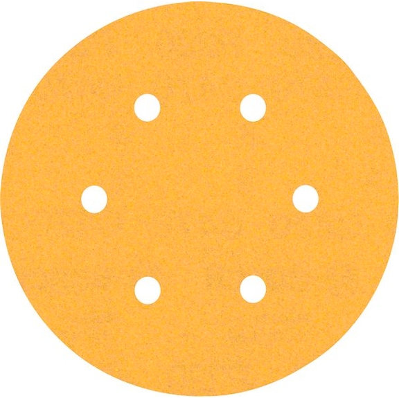 BOSCH C470 Sandpaper with 6 holes 150 mm K 220 50-piece 2608901123 - Abrasive tool made of abrasive on backing
