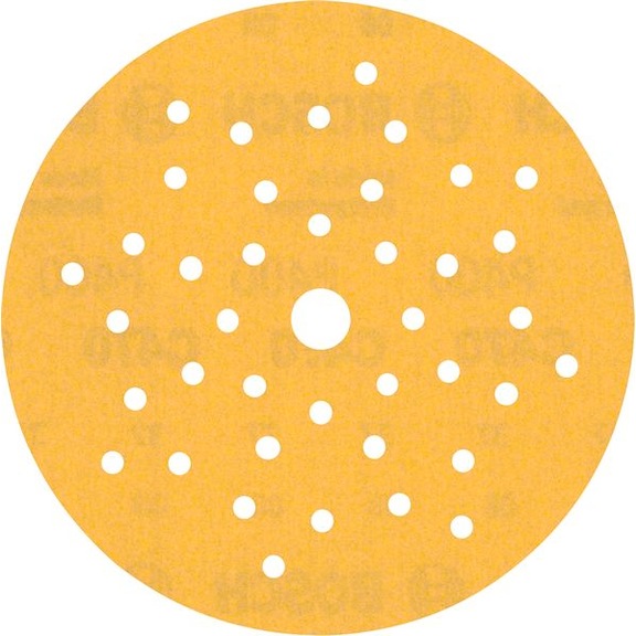 BOSCH EXPERT C470 Sandpaper multi-hole 125 mm K 400 50-piece 2608901134 - Abrasive tool made of abrasive on backing