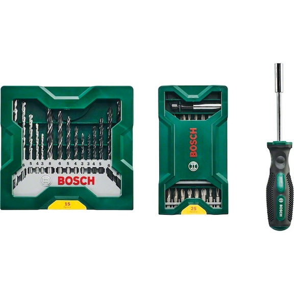 BOSCH 25151 Mini-X-Line sets plus handle 2607017655 - Hand tools (other)