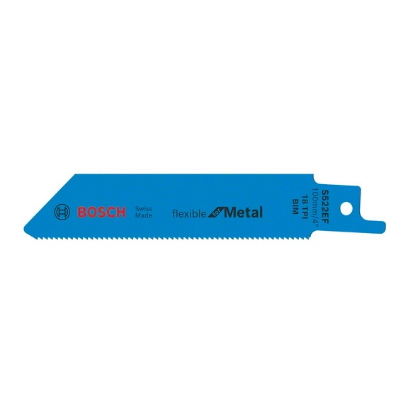 BOSCH Reciprocating saw blade S 522 EF Flexible for Metal 5-pack 2608656012 - Saw blade for reciprocating saw