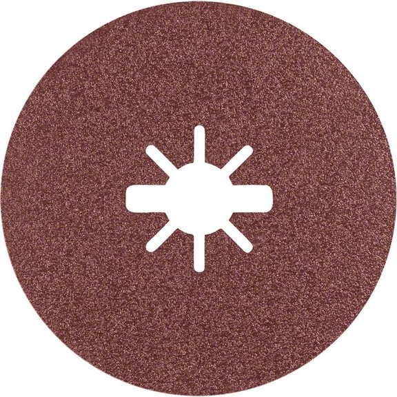 BOSCH R781 Prisma Ceramic fiber disc 115 mm 22.23 mm K 80 5-piece 2608621781 - Fiber sanding disc