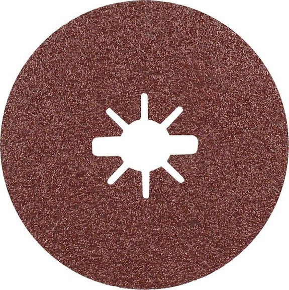 BOSCH R781 Prisma Ceramic fiber disc 125 mm 22.23 mm K 60 5-piece 2608621783 - Fiber sanding disc
