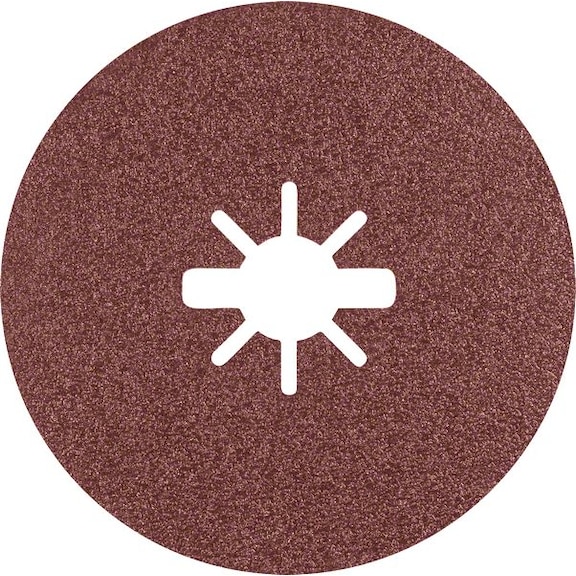 BOSCH R781 Prisma Ceramic fiber disc 125 mm 22.23 mm K 80 5-piece 2608621784 - Fiber sanding disc
