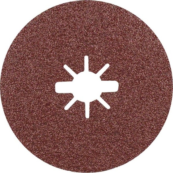 BOSCH R781 Prisma Ceramic fiber disc 125 mm 22.23 mm K 60 25 pcs. 2608621795 - Fiber sanding disc