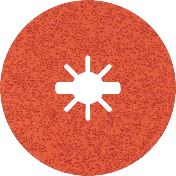 BOSCH R782 Prisma Ceramic fiber disc 115 mm 22.23 mm K 36 5-piece 2608621804 - Fiber sanding disc