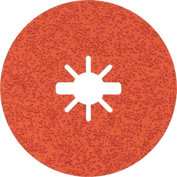 BOSCH R782 Prisma Ceramic fiber disc 125 mm 22.23 mm K 36 5-piece 2608621808 - Fiber sanding disc