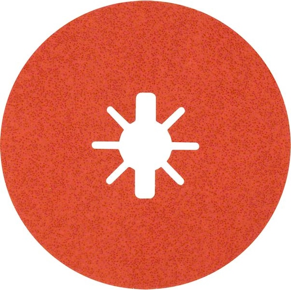 BOSCH R782 Prisma Ceramic Fiberscheibe 125&nbsp;mm 22,23&nbsp;mm K 60 5-teilig 2608621809 - Fiberschleifscheibe