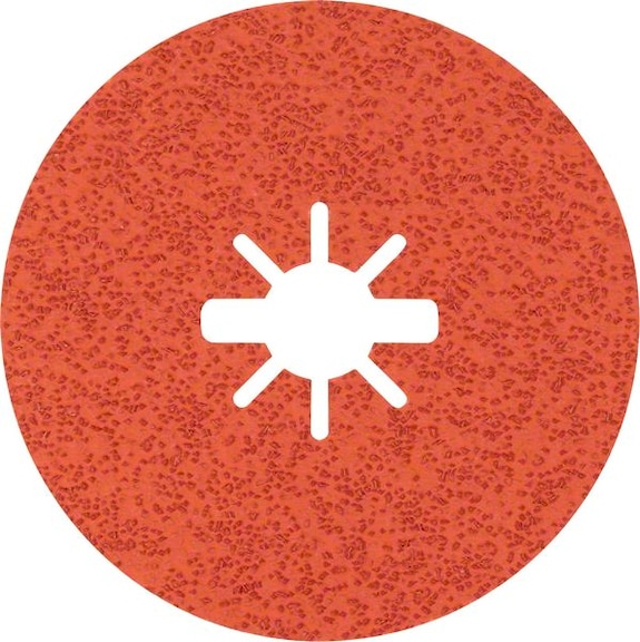 BOSCH R782 Prisma Ceramic Fiberscheibe 115&nbsp;mm 22,23&nbsp;mm K 36 25 Stk. 2608621820 - Fiberschleifscheibe