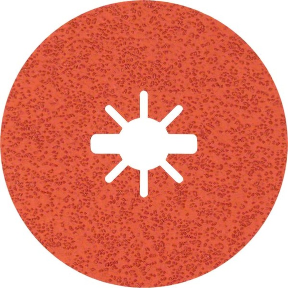 BOSCH R782 Prisma Ceramic fiber disc 125 mm 22.23 mm K 36 25 pcs. 2608621824 - Fiber sanding disc