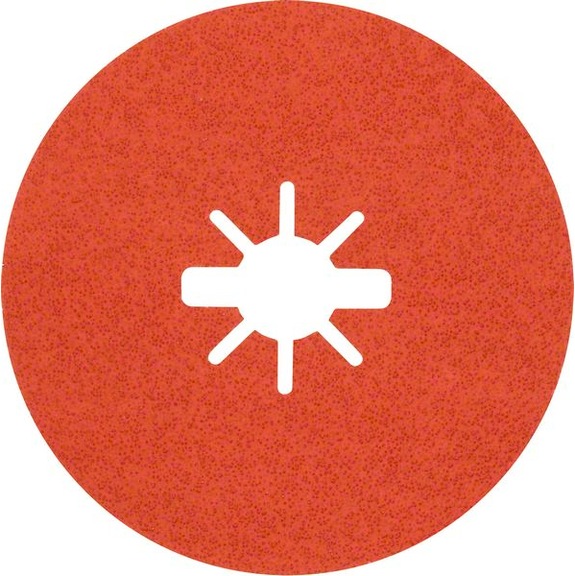 BOSCH R782 Prisma Ceramic fiber disc 125 mm 22.23 mm K 60 25 pcs. 2608621825 - Fiber sanding disc
