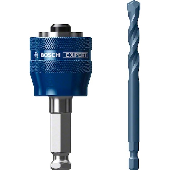 BOSCHPower Change Plus adapter 11 mm TCT drill bit 8.5x105 mm 2-piece 2608900526 - Drill (parts)