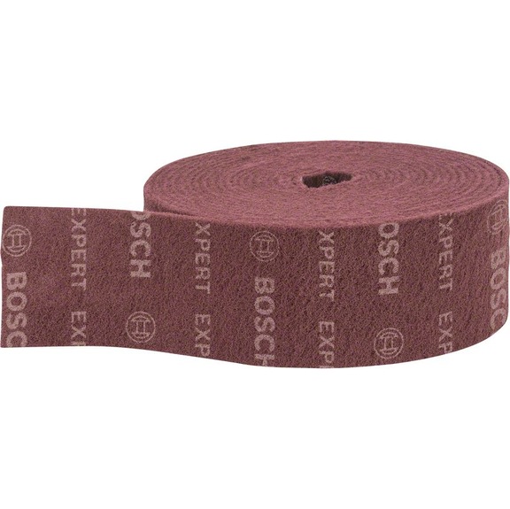 BOSCH EXPERT N880 Fleece roll 115 mm x 10 m very fine A 2608901230 - Abrasive tool made of abrasive on backing