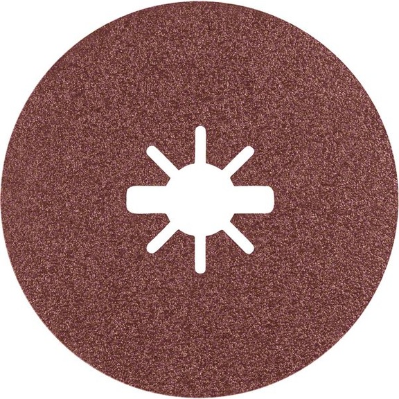 BOSCH R781 Prisma Ceramic fiber disc 115 mm 22.23 mm K 60 5-piece 2608621780 - Fiber sanding disc