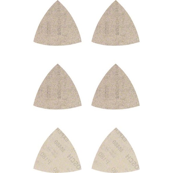 BOSCH EXPERT M480 sanding net set 93x93 mm 6 pcs. 2608901204 - Abrasive tool made of abrasive on backing