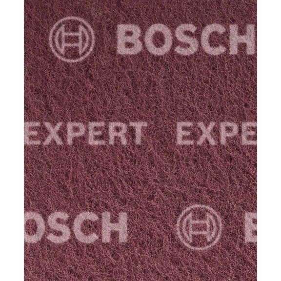 BOSCH EXPERT N880 Vliespad Handschleifen 115x140&nbsp;mm Allzweck 2 Stk. 2608901220 - Schleifwerkzeug aus Schleifmittel auf Unterlage