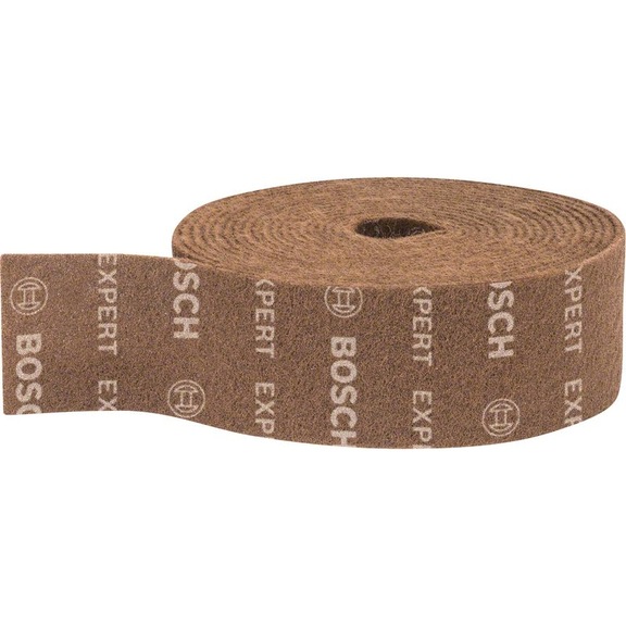 BOSCH EXPERT N880 Fleece roll for hand sanding 100 mm x 10 m coarse A 2608901222 - Abrasive tool made of abrasive on backing