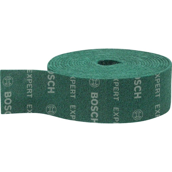 BOSCH EXPERT N880 non-woven roll for hand sanding 100 mm x 10 m all-purpose 2608901225 - Abrasive tool made of abrasive on backing