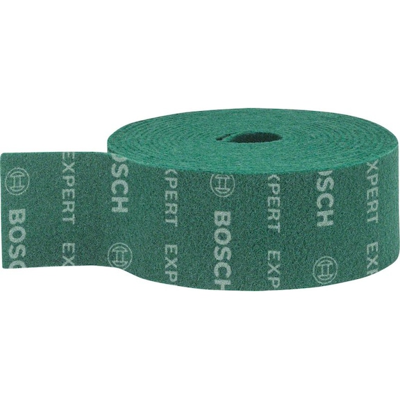 BOSCH EXPERT N880 non-woven roll for hand sanding 115 mm x 10 m all-purpose 2608901232 - Abrasive tool made of abrasive on backing