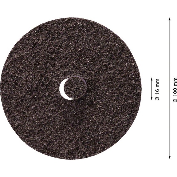 BOSCH EXPERT N477 SCM disc 100x16 mm coarse 25-piece 2608901261 - Abrasive tool made of abrasive on backing