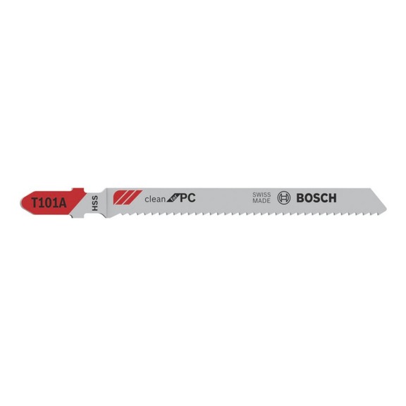 BOSCH Jigsaw blade T 101 A Clean for PC 3-pack 2608631670 - Saw blade for jigsaw