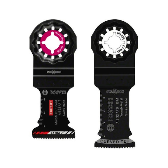 BOSCH Saw blade set AIZ 32 APB 1 AIZ 32 APIT 10-piece 2608666153 - Tools (parts)