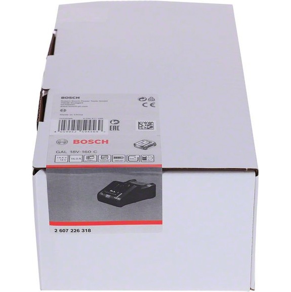 BOSCH Multi-Volt fast charger GAL 18V-160 C 2607226318 - Battery charger (power tool)