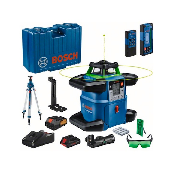 BOSCH Rotary laser GRL 650 CHVG with construction tripod BT 300 HD 06159940PS - Rotary laser