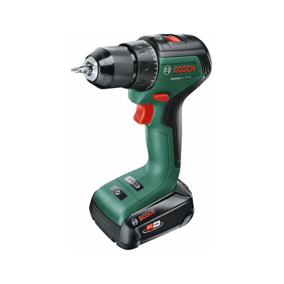 BOSCH Cordless drill driver 18V-60 1x rechargeable battery PBA 18V 2.0Ah case 06039D7001 - Drill driver (cordless)