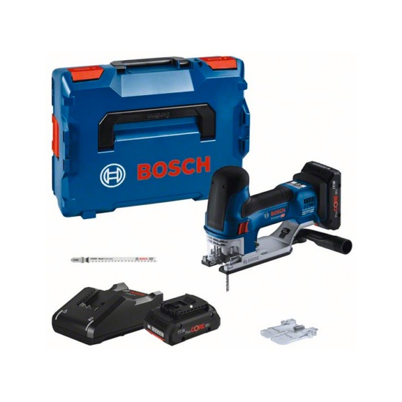 BOSCH Akku-Stichsäge GST 18V-155 SC 2 Akku Akku ProCORE18V 4.0Ah u.06015B0002 - Stichsäge (Akku)