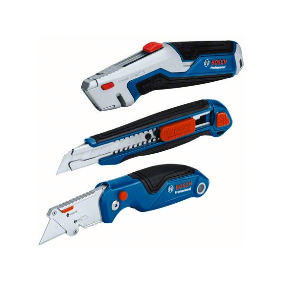 BOSCH Combo Kit Knife Set 3-piece 1600A027M4 - Scissors, knife, spatula (parts)
