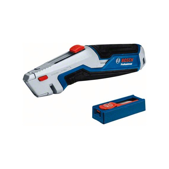 BOSCH Combo Kit 1 knife and 10 blade set 1600A027M5 - Power tool parts