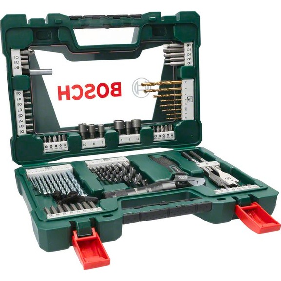 BOSCH V-Line TiN drill and bit set 83 pieces 2607017193 - Hand tool assortment, hand tool set