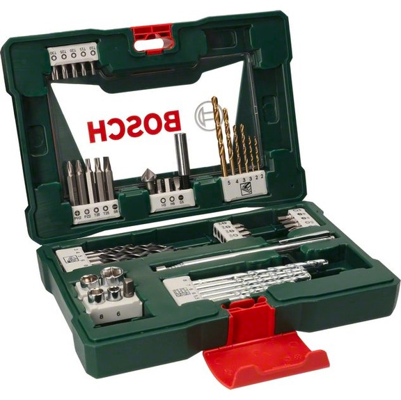 BOSCH V-Line TiN-Bohrer- und Bit-Set 48-teilig 2607017314 - Handwerkzeug Sortiment, Handwerkzeugsatz