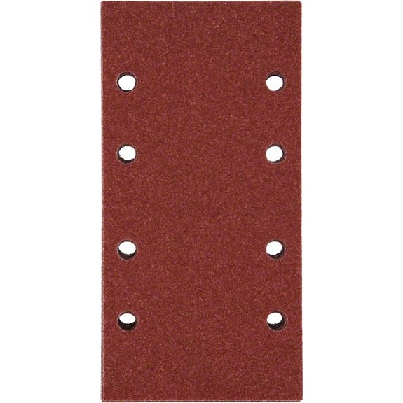 BOSCH Sanding sheet set 25-piece 8 holes 93x185 mm 40-120 2607019495 - Abrasive tool made of abrasive on backing