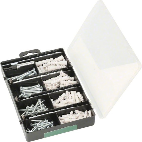 BOSCH Fastener set 173-piece Drill bits Dowels Screws Bits 2607019511 - Hand tools (other)