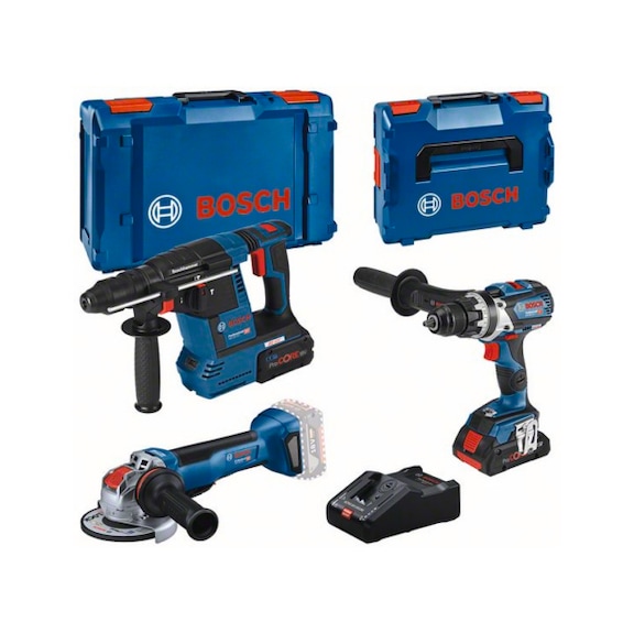 BOSCH Combo Kit Set 3 18V tools 5-piece 0615990N2X - Power tool set