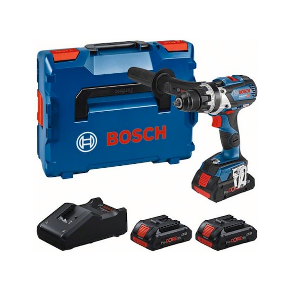 BOSCH cordless drill driver set GSR 18V-110 C 3x ProCORE18V 4.0Ah L-BOXX 0615A5002S - Drill driver (cordless)