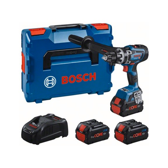 BOSCH cordless drill driver set GSR 18V-150 C 3x ProCORE18V 8.0Ah L-BOXX 0615A5002T - Drill driver (cordless)