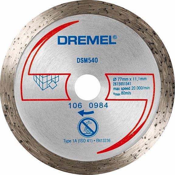 DREMEL DSM20 Diamond tile cutting disc 2615S540JB - Power tool parts