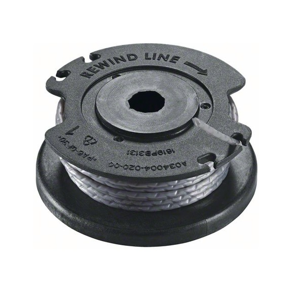 BOSCH Akku-Rasentrimmer Schneidfadenspule 4 m 1,6 mm F016800569 - Zubehör für Rasentrimmer (motorisch)