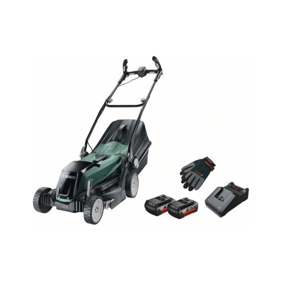 BOSCH EasyRotak 36-550 cordless lawn mower 2 x 36V 2.0Ah rechargeable battery 06008B9B02 - Lawn mower (battery)