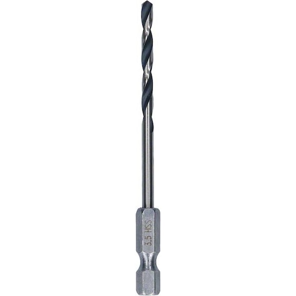 BOSCH HSS PointTeQ hexagon drill bit 3.5 mm 2608577522 - Solid drill bits (non-detachable cutting edges)