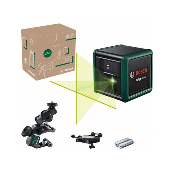 BOSCH Cross line laser Quigo Green eCommerce box 0603663CZ0 - Laser level
