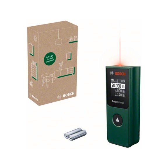 BOSCH Digital Laser Distance Meter EasyDistance 20 0603672AZ0 - Laser distance meter