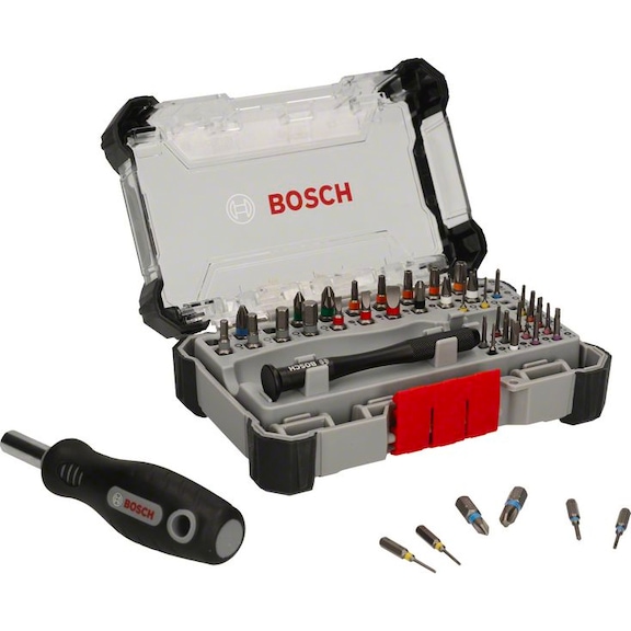 BOSCH Screwdriver bit set 42 pieces 2607002835 - Screwdriver bit (assortment)
