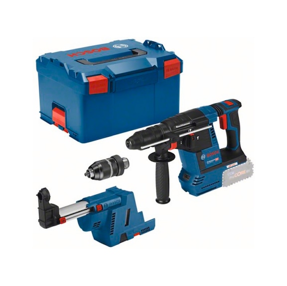 BOSCH Akku-Bohrhammer mit SDS plus GBH 18V-26F  GDE L-BOXX 061191000K - Bohr- und Meißelhammer (Akku)